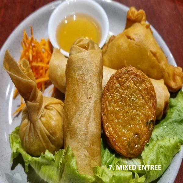 Description of Mixed Entree